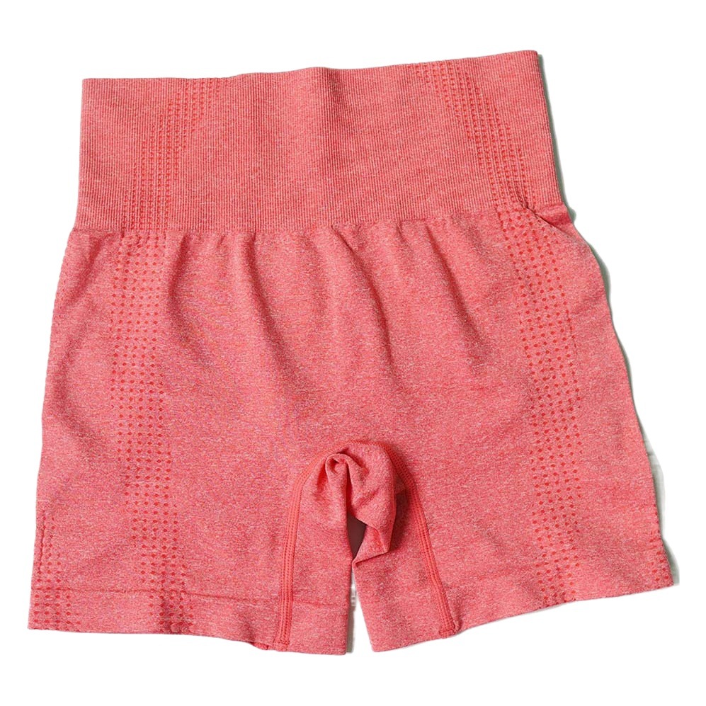 Pantalones de yoga sin costuras de cintura alta estilo europeo y americano para mujer, pantalones cortos de yoga deportivos que absorben la humedad, ajustados hasta la rodilla.