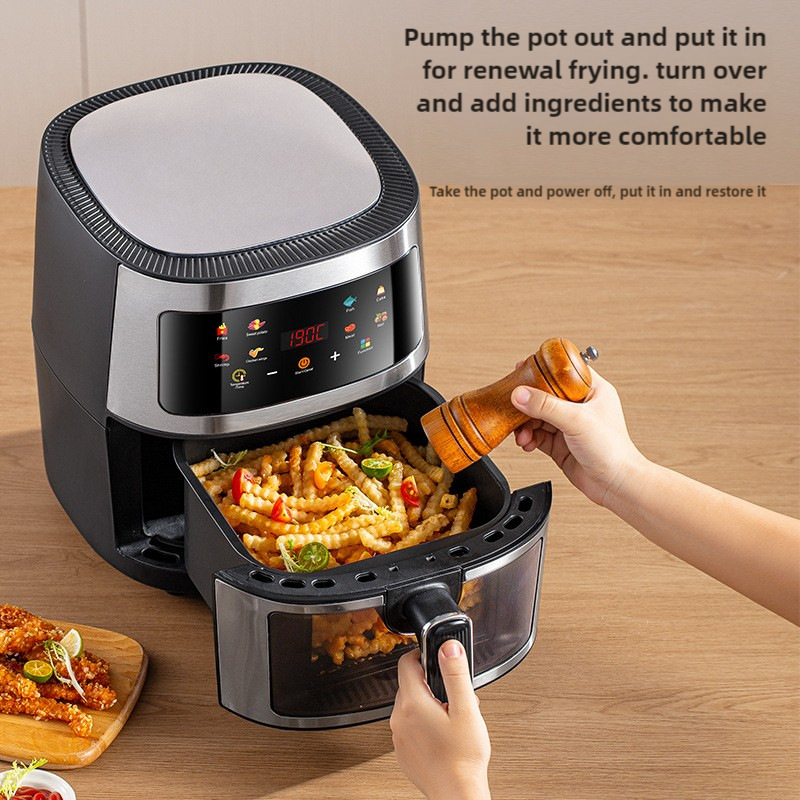 Multifunktions-heißluftfritteuse 5l Elektrischer Ofen_voghion.com