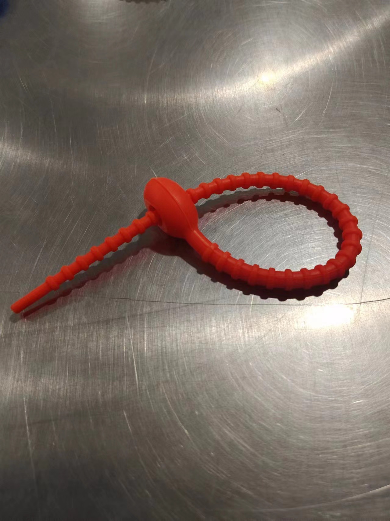 오렌지 실리콘 스트랩 215mm