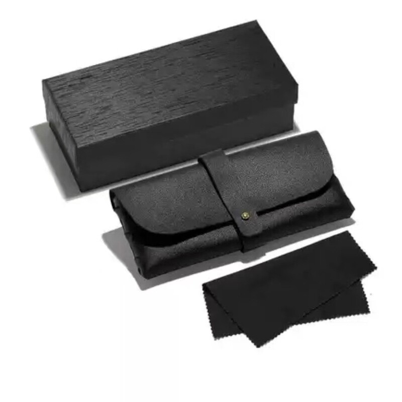 Leather Pipe Bag, Smoking Accessories Storage Bag, Men's Large-Capacity Portable Single-Button Eyeglasses Storage Bag Leather Pipe Bag, Smoking Accessories Storage Bag, Men's Large-Capacity Portable Single-Button Eyeglasses Storage Bag