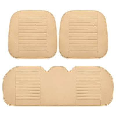 Seat cushion, seat cover: Breathable Perforated Leather for All