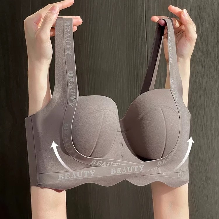 Venta directa de fábrica comercio electrónico transfronterizo Sudeste de Asia Vietnam Tailandia damas sin costuras sujetador de recogida lateral cómodo