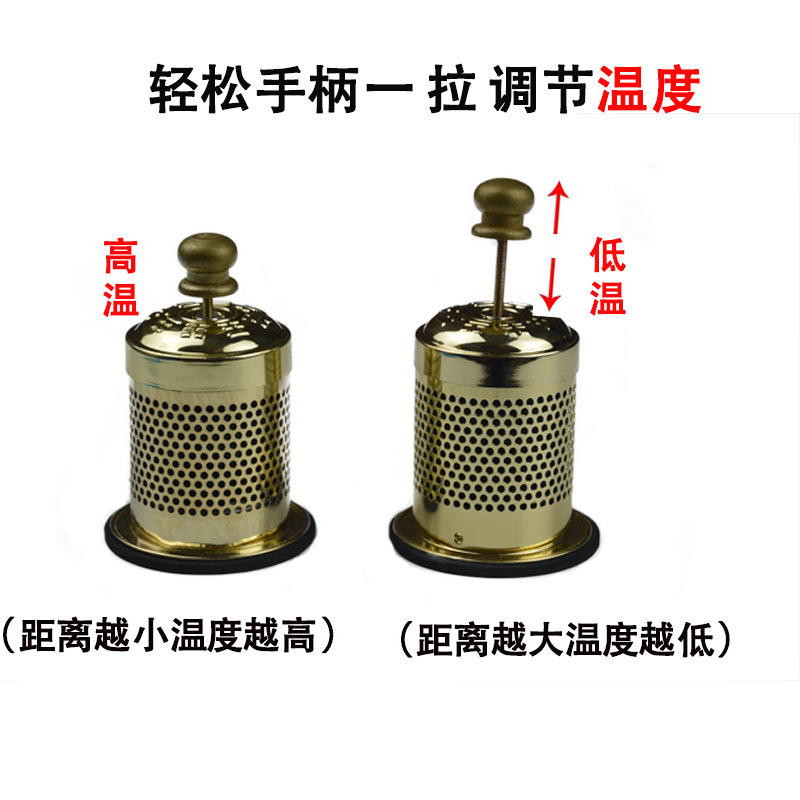 Portable Magnetic Moxa Box Smokeless Metal Moxibustion Tube with Elastic Band for Home Use key features
