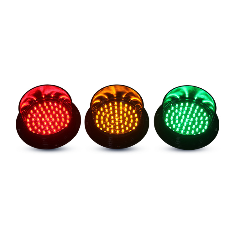 Shenzhen fábrica LED luz de advertencia pequeño indicador de soporte de la lámpara enseñanza construcción de tres colores señal de tráfico semáforo