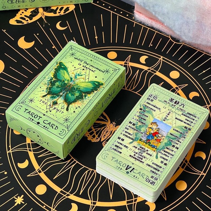 Tarot韦斯特牌经典高颜值蝴蝶牌78张塔桌罗新款原创学习教程塔牌|undefined