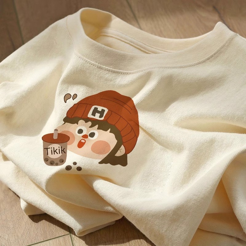 Apricot milk tea sister