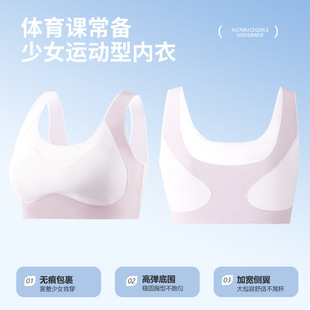 Children's Underwear Development Primary School Students 10 Years Old 11 Girls Small Vest Girls One Stage Bra Big Children Girls Summer