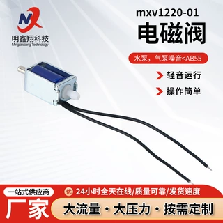 微型电磁阀1220-01电磁阀 头部按摩仪颈部眼部睡眠按摩器电磁阀