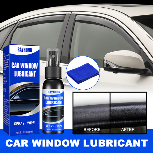 rayhong window lubricant lifting glass abnormal noise elimination sunroof track sealant strip glue lubricating spray