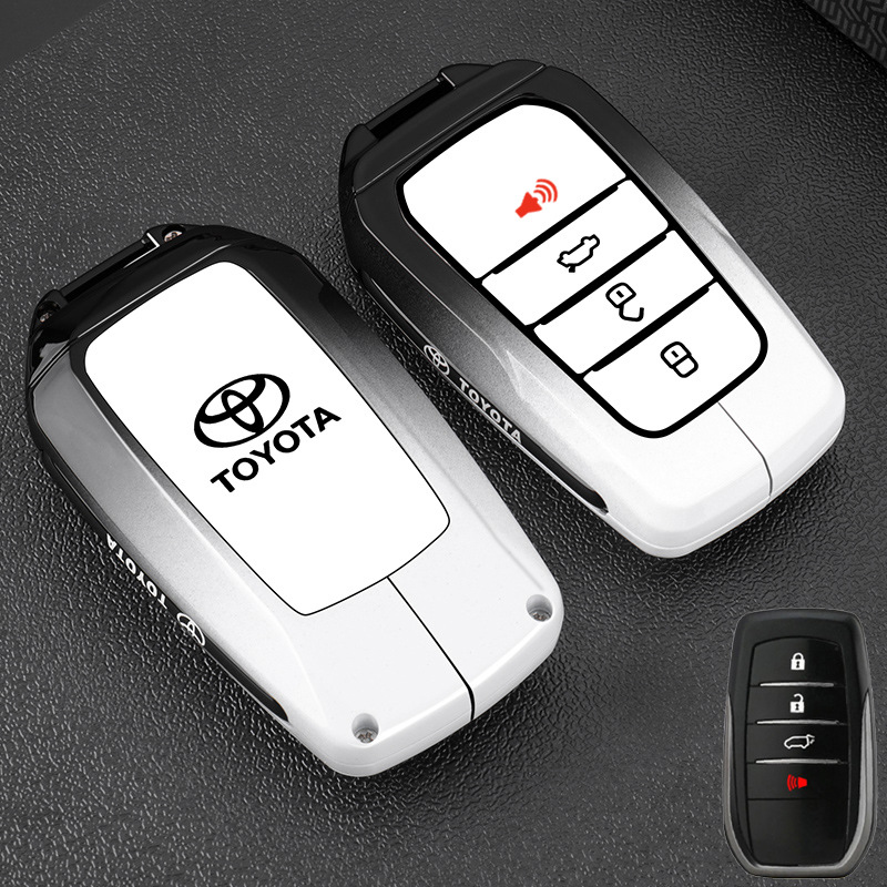 Suitable for Toyota Key Cover Chr Hilux Fortuner Cooluze Camry Corolla Rav4 Highlander