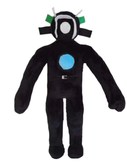 Cross-border hot new skibidi toilet Plush Tool man spoof muñeca de peluche
