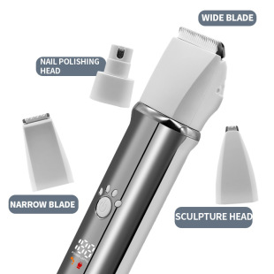 Amazon Digital Display Pet Hair Shave Dog Cat Electric Climber Silent Foot Shear Artifact Foot Hair Electric Clipper