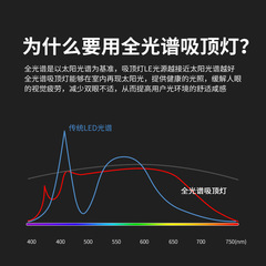 Full Spectrum Eye-Caring LED Flush Mount Lamp Household Living Room Creative Bedroom Modern PuRui Lighting Decor Factory Whole House