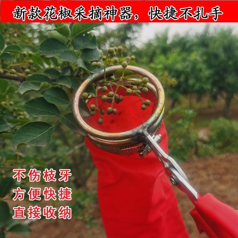 花椒采摘神器防止扎手专用剪刀手持式新款剪枸杞工具一件代发果树
