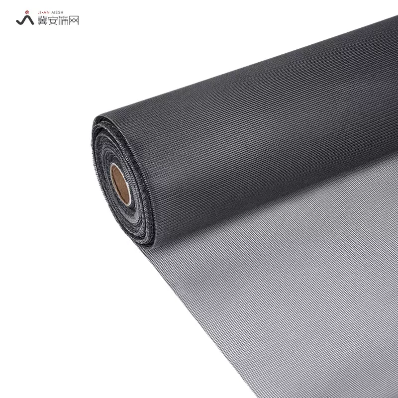 加密32目聚酯隐形防蚊纱窗网简易自粘防虫纱网透光防蚊窗户防护网