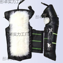 秋冬和新款羊毛护膝保暖电动车膝盖骑摩托车加厚防寒挡风冬季护