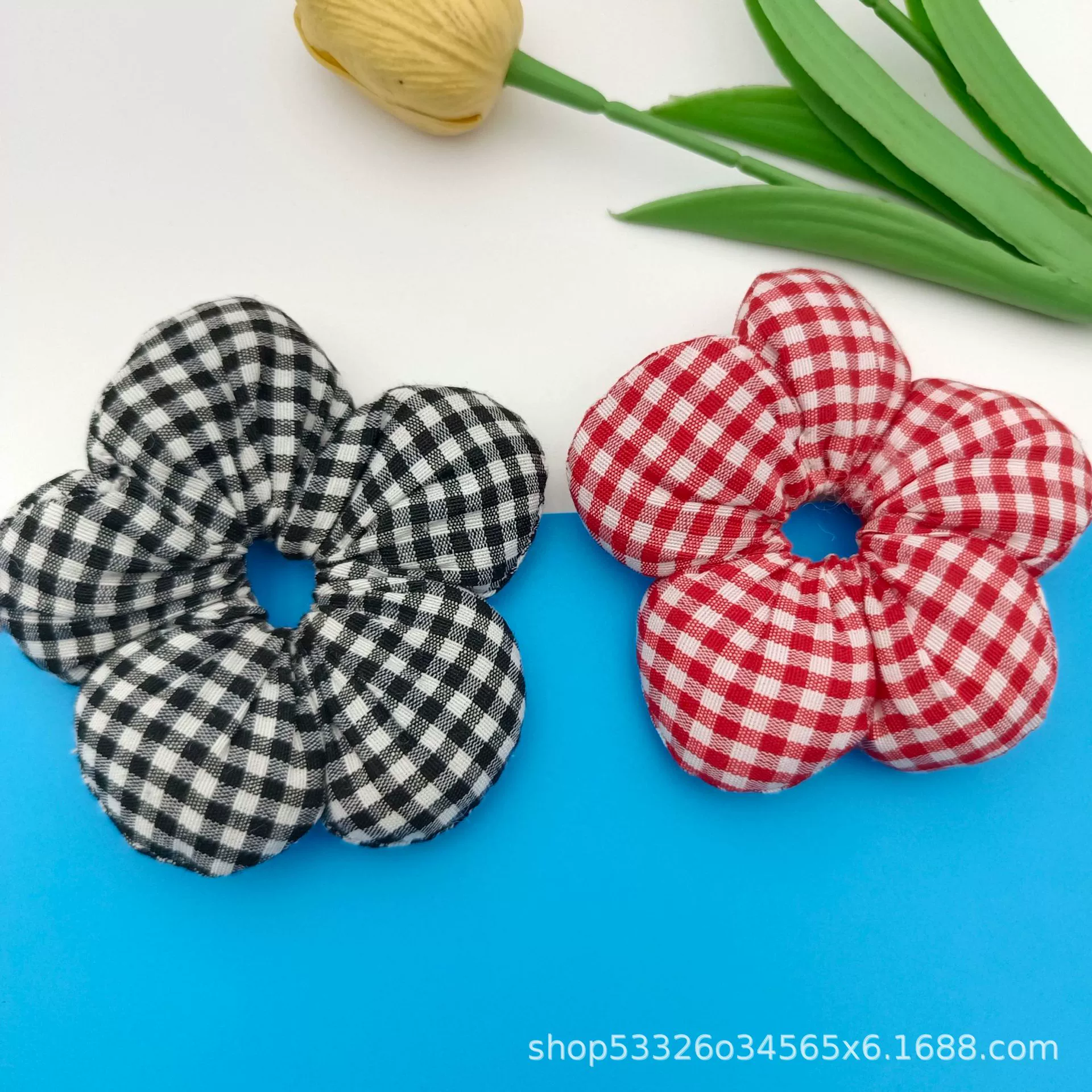 Весенние высококачественные резинки для волос с высокой эластичностью, резинки для волос с хлопковым наполнителем, детские резинки для волос, тканевые аксессуары для волос.