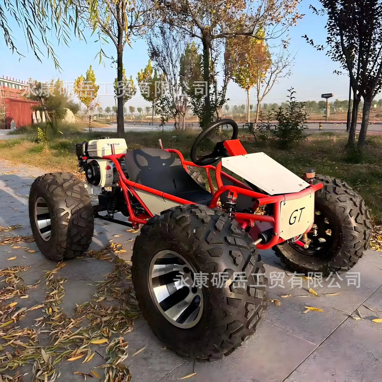 Todo terreno kart de cuatro tiempos motor de combustible adulto drift car de playa de cuatro ruedas ATV bicicleta de montaña image 9