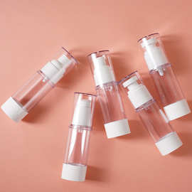 现货15ml-120ml按压分装旅行AS抗摔真空瓶乳液喷雾真空喷雾瓶
