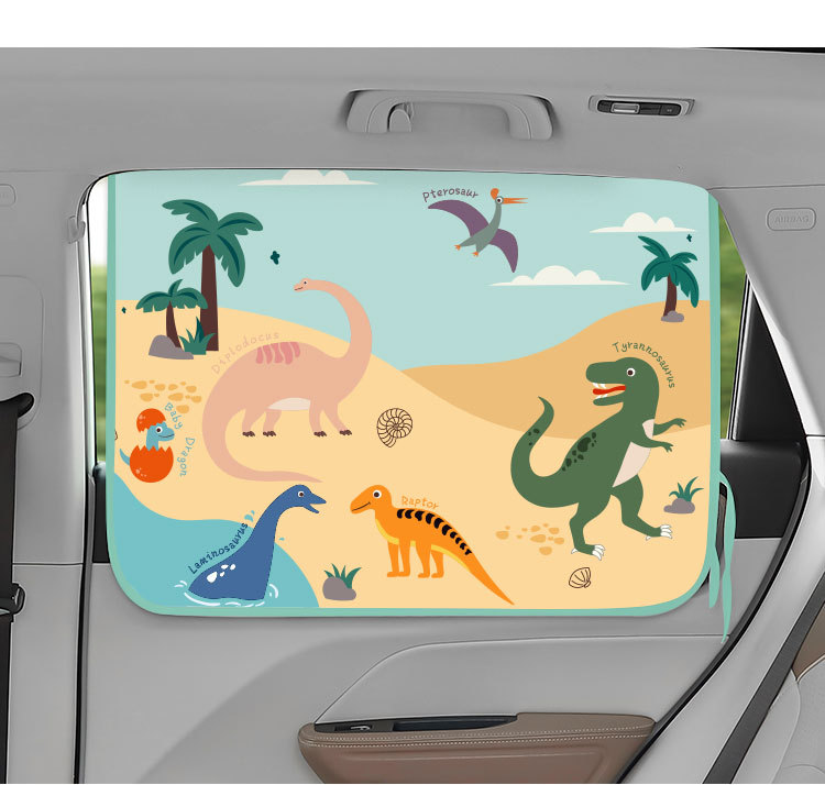 Car Curtain Sunshade Magnetic Suction Type Children's Car Heat Insulation Sunshade Baby's Car Sunscreen Privacy Curtain