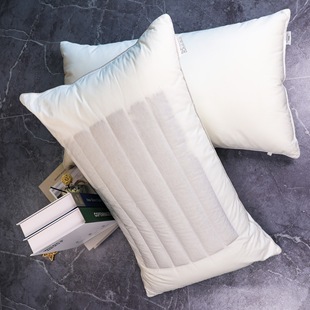Five-Star Hotel B&B Hotel Buckwheat Pillow Core White Adult Neck Pillow Manufacturer Wholesale