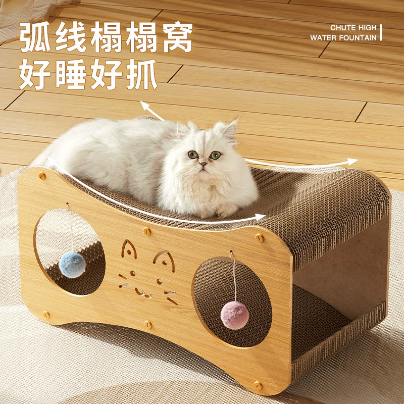 Доска для кошачьего захвата не износостойкая кошачий кошачий кошачий дом кошачий логово одно кошачий дом картонный дом универсальный