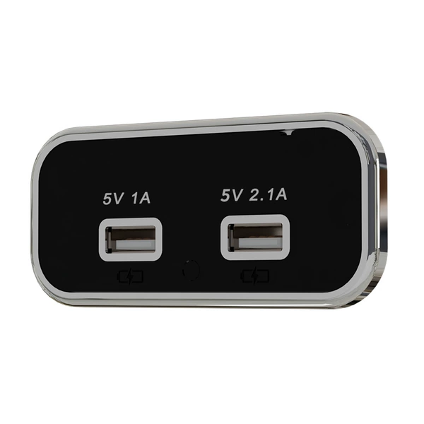 Dual USB-A 5V 3.1A
