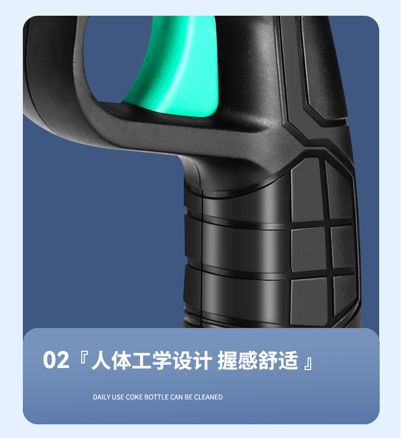 Wireless Lithium Battery Car Washing Machine Household High-Pressure Car Washing Water Gun Portable High-Power Lithium Battery Car Washing Water Gun Manufacturer Wholesale