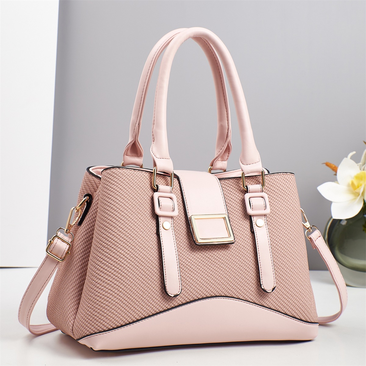 Regalo del día de la madre bolso femenino nuevo bolso de madre de mediana edad atmosférico bolso de mensajero de moda portátil para mujer