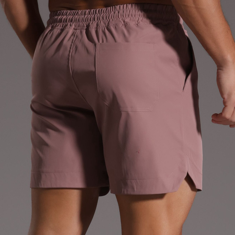 2026 Quick-Dry Shorts for Men, Sports Casual Knee-Length Shorts, Plus-Size American-Style Beach Shorts, Split Hem Shorts