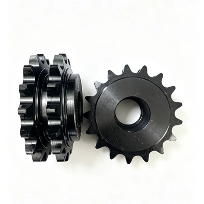 Sprocket manufacturer has a large stock of 45 steel A3 high-precision finished hole sprockets in various specifications, high-frequency hardened and blackened