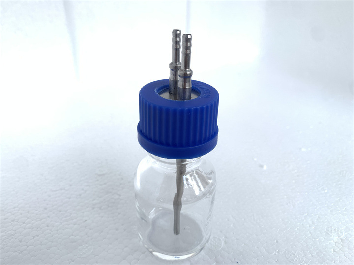 50ml Glass Buffer Bottle Negative Pressure Bottle Vacuum Pump Use Buffer Liquid Interception Bottle Feeding Bottle