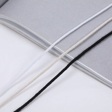 1.5-3mm全棉包芯棉绳手工编织diy嵌绳吊牌圆绳子可染色包边线棉绳