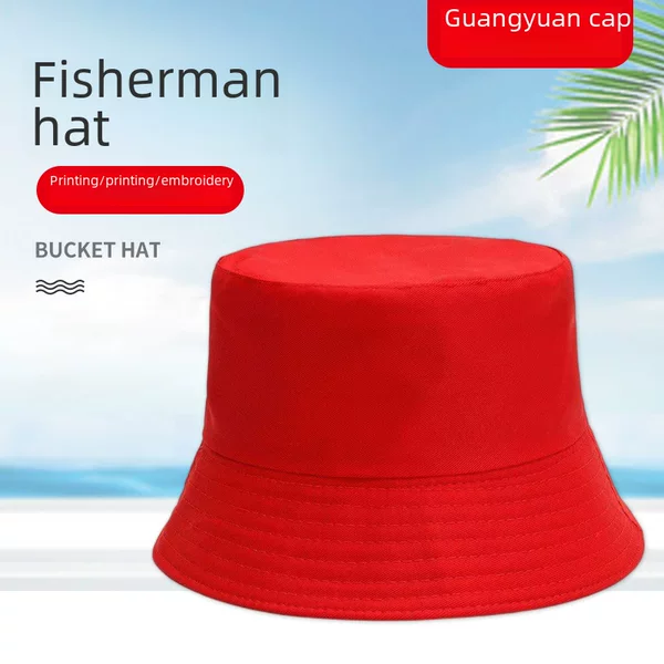 Manufacturer Wholesale Fisherman Hat with Logo Embroidery, Sunshade and Sun Protection Hat, Large Brim, Large Head Circumference, Fisherman Hat for Women, Autumn and Winter