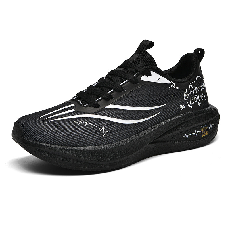Nuevos juveniles de placa de carbono para correr carreras de velocidad de prueba física de entrenamiento de maratón profesional para hombres zapatos deportivos para correr