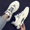 Summer breathable men's fashionable trend sports shoes for leisure, season 2021, Korean style