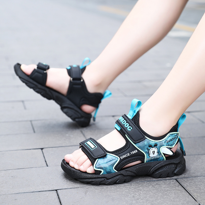 Bebés Babboots sandalias infantiles niños tendencia de verano versátil sandalias casuales juveniles hombres cómodos zapatos de playa suaves