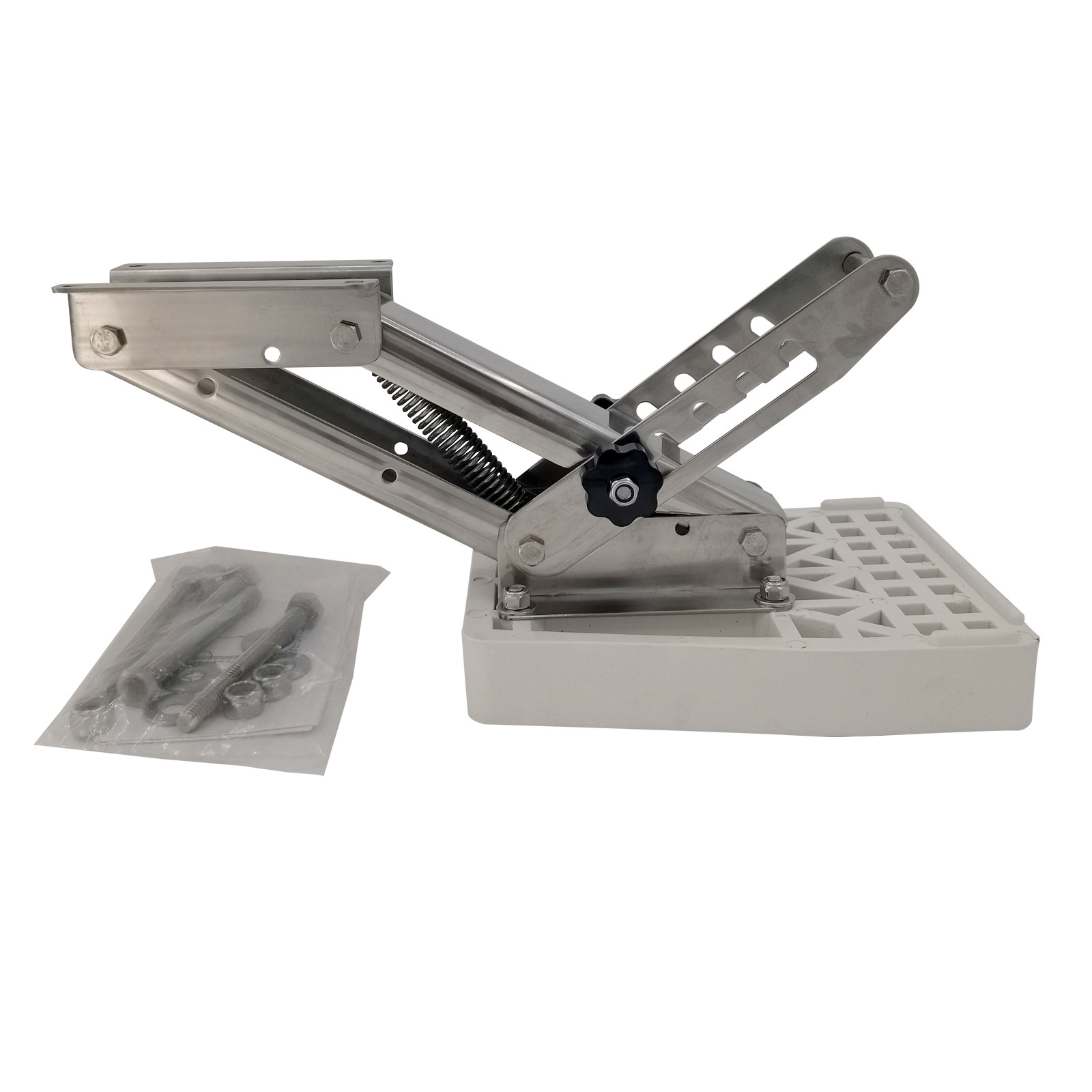 优质不锈钢马达支架 发动机支架 五档可调节 船用游艇五金配件