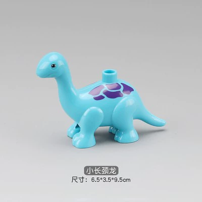 格格乐 Lego, конструктор с аксессуарами, морской динозавр, умная игрушка, зоопарк