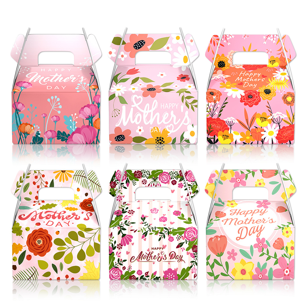 Party Occasion Mother'S Day Cartoon Style Pastoral Vocabulary Words/Name Multicolor Paper Party Gift Wrapping Supplies Party Supplies Gift Wrapping Supplies 1 Set