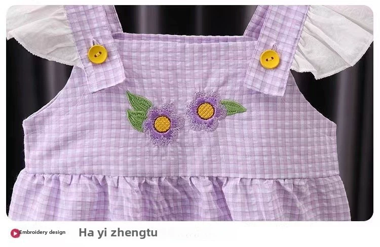 Летний милый боди для девочек раннего возраста для выхода