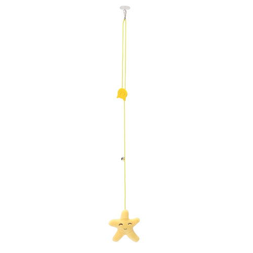 The same type of door-mounted cat toy, self-entertainment and boredom relief, cat amusing stick, paper caterpillar, hanging cat amusing artifact