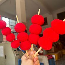 5cm�tɫ���Ǻ��Jë��С�������ֹ�diy�tɫë�q����� ��tɫ�q��