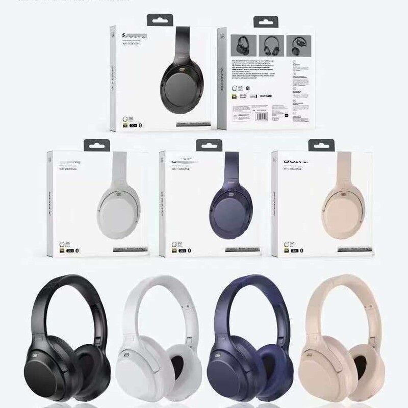 Cross-Border New Model Wh-1000Xm4 Over-Ear Sports Wireless Noise-Canceling Bluetooth Headphones with Full-Coverage Earcups and Long Battery Life Cross-Border New Model Wh-1000Xm4 Over-Ear Sports Wireless Noise-Canceling Bluetooth Headphones with Full-Coverage Earcups and Long Battery Life