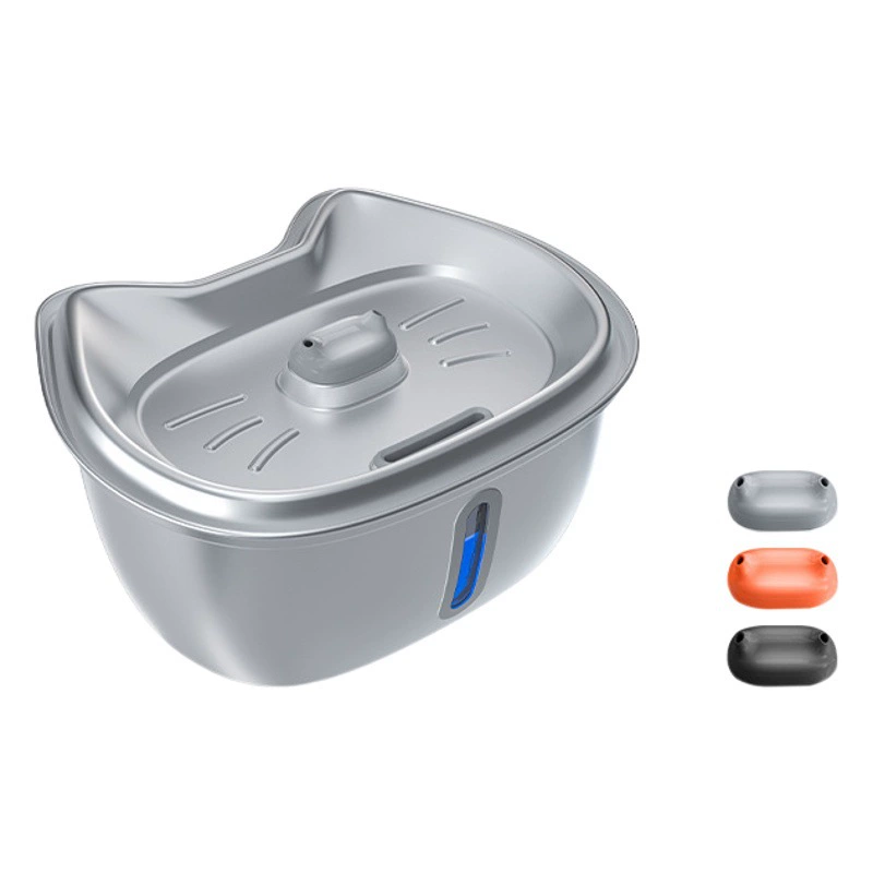 Новая трансграничная модель: автоматическая поилка для кошек и собак объемом 3 л с LED-подсветкой, многоступенчатой циркуляционной фильтрацией и бесшумной работой.