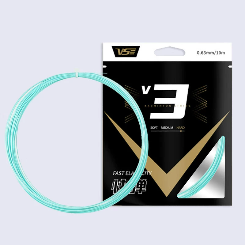 VENSON威臣 [VS羽毛球线V3高反弹快弹炫音进攻线0.63MM线径]