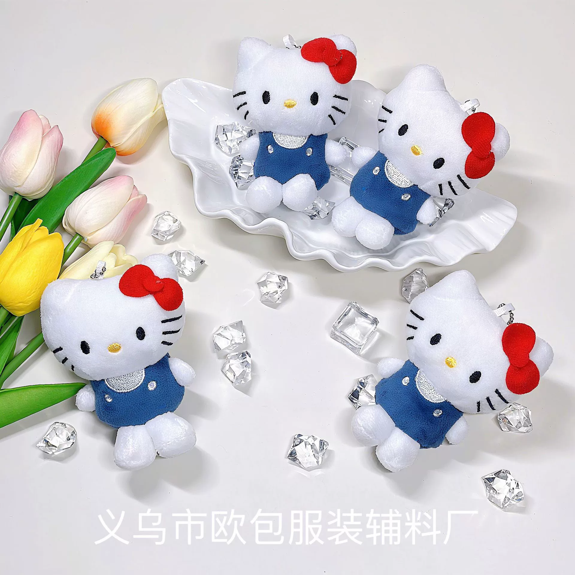 Hello Kitty, плюшевая кукла-мультяшка, брелок, рюкзак, аксессуар, интернет-знаменитость
