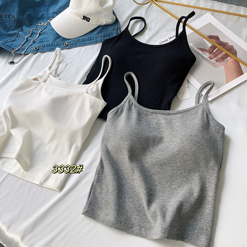 Internet celebrity hot selling: Aoyin vest with a suspender strap with chest pad bottoming out bra lace beautiful back lingerie 3332