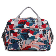 新款女士印花斜跨包时尚单肩包女款手拎包拉链包防泼水买菜包批发