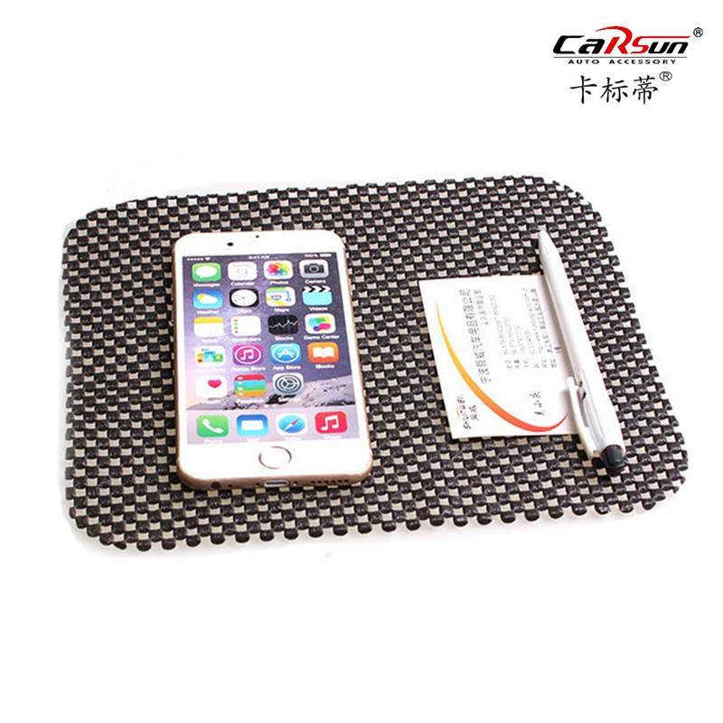 Автомобильный Противоскользящий коврик для мобильного телефона, автомобильный бытовой нескользящий коврик для частиц, автомобильная Многофункциональная подставка, фиксированный Противоскользящий коврик для мобильного телефона